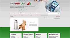 Desktop Screenshot of medila.eu
