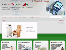 Tablet Screenshot of medila.eu